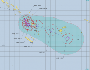 Cyclone Harold now a Severe Category 3 storm for Vanuatu | WeatherWatch ...